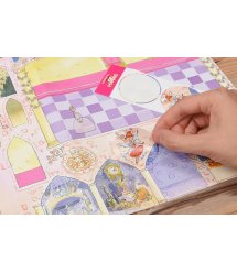 Набор переводных наклеек Scribble Down с онлайн приложением Сказка о принцессе SD/21