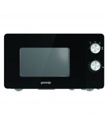 Микроволновая печь Gorenje MO20E1B/ 20 л/800 Вт./механич.упр./авторазморозка/черная