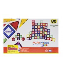 Конструктор Playmags магнитный набор 80 эл. PM170
