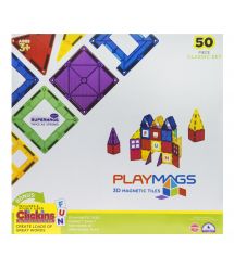 Конструктор Playmags магнитный набор 50 эл. PM152