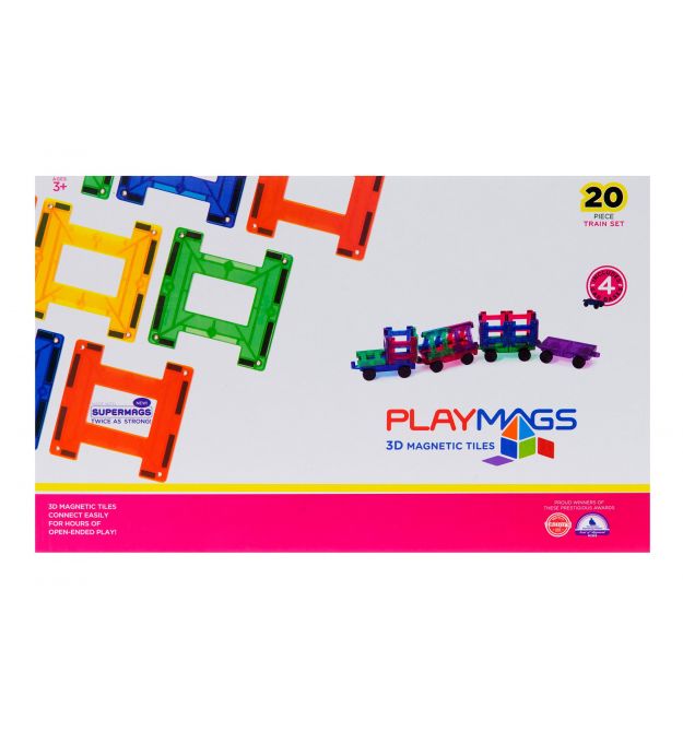 Конструктор Playmags магнитный набор 20 эл. PM155