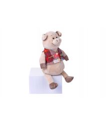 Мягкая игрушка Same Toy Свинка в жилетке 35см THT723