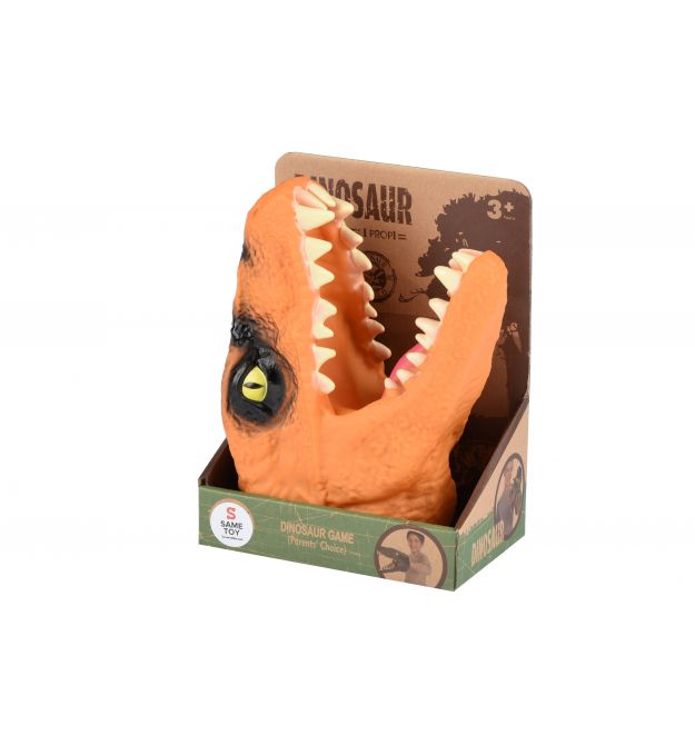 Игрушка-перчатка Same Toy Dino Animal Gloves Toys оранжевый AK68622-1Ut3