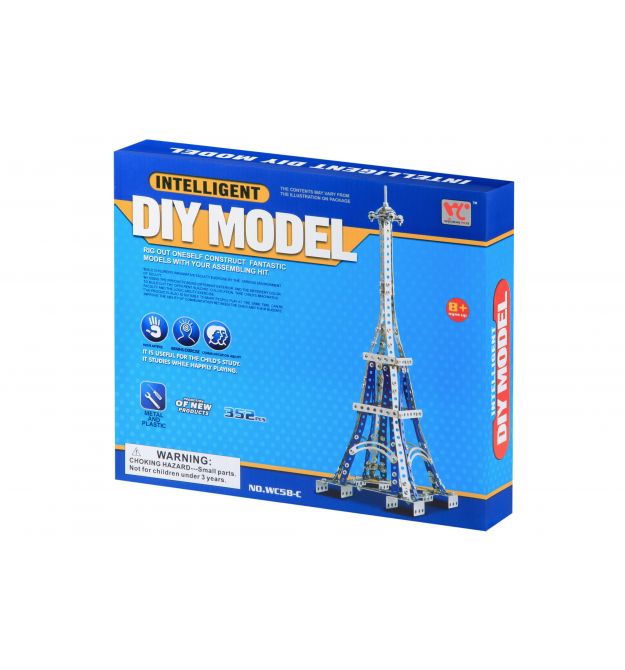 Конструктор металлический Same Toy Inteligent DIY Model Эйфелева башня 352 эл. WC58CUt