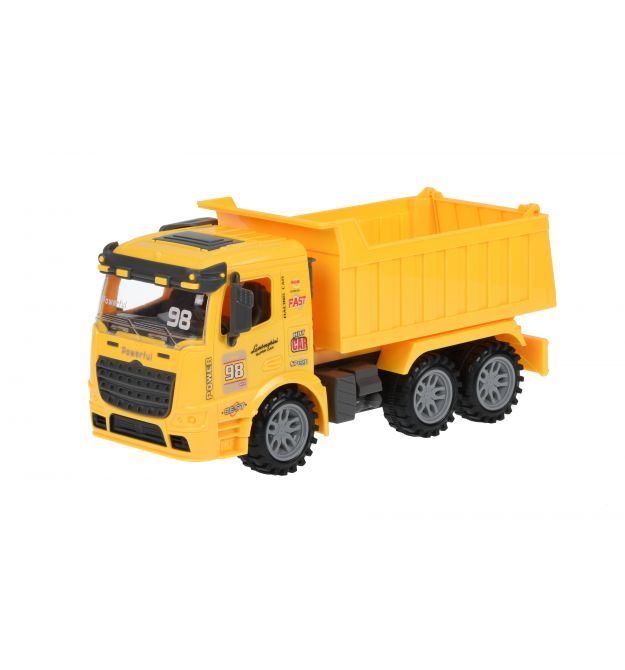Машинка инерционная Same Toy Truck Самосвал Желтый 98-614Ut-1