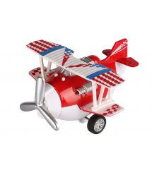 Same Toy Літак металевий інерційний Aircraft (червоний)