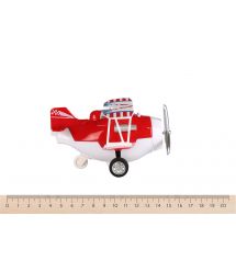 Same Toy Літак металевий інерційний Aircraft (червоний)