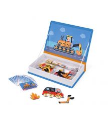 Магнитная книга Janod Транспорт J02715