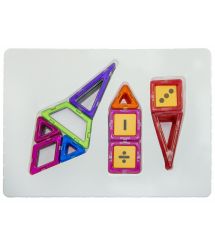 Конструктор Magplayer магнитный набор 83 эл. MPA-83