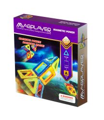 Конструктор Magplayer магнитный набор 20 эл. MPA-20