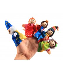 Кукла goki для пальчикового театра Девочка SO401G-4