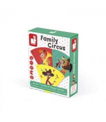 Настольная игра Janod Happy Families Цирк J02755