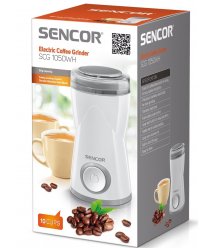 Кофемолка электрическая Sencor SCG1050WH