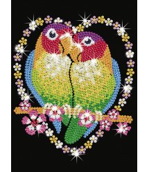 Набор для творчества Sequin Art BLUE Love Birds SA1002