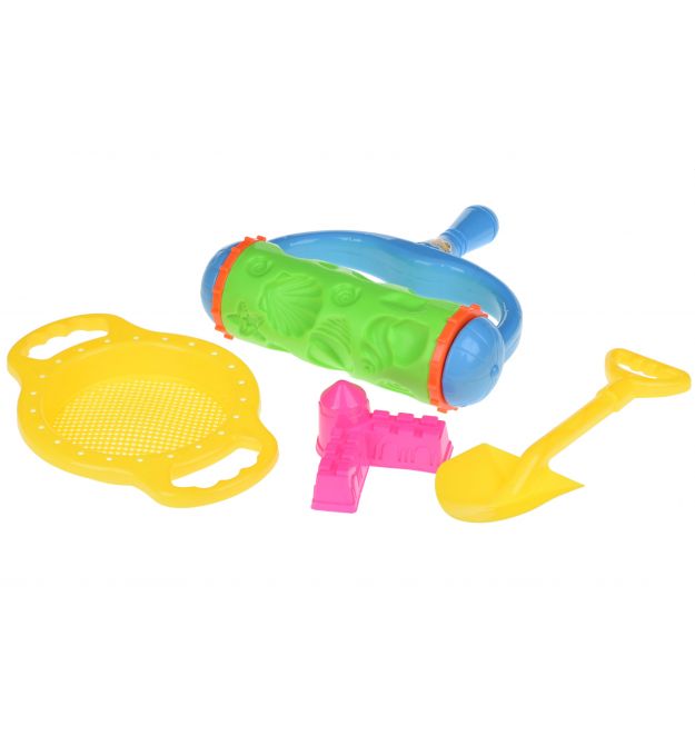Набір для гри з піском Same Toy з Валиком (зелений) 4 шт HY-1904WUt-1