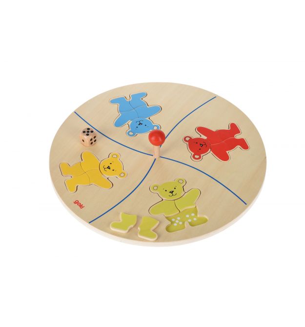 Настільна гра goki Веселі ведмедики 56941G