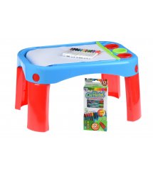 Обучающий стол Same Toy My Fun Creative table с аксесуарами 8810Ut