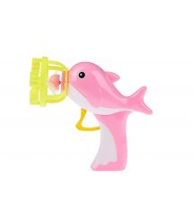 Мыльные пузыри Same Toy Bubble Gun Дельфин розовый 802Ut-2