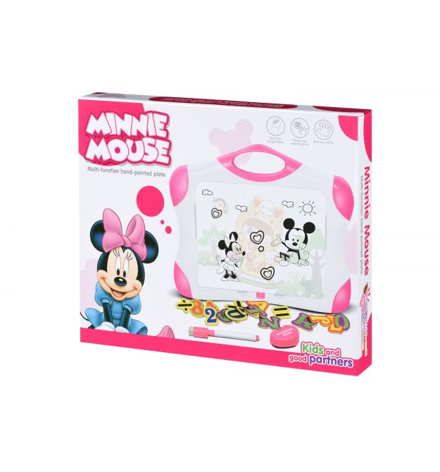 Магнитная доска для обучения Same Toy розовая 009-2042CUt