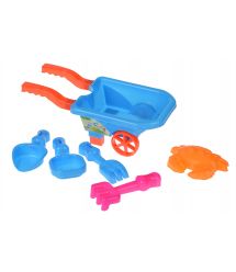 Набор для игры с песком Same Toy 6 ед голубой B015-Eut-2