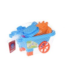 Набор для игры с песком Same Toy 6 ед голубой B015-Eut-2