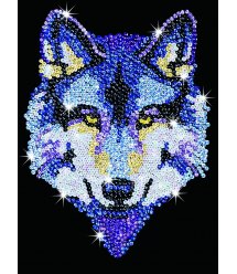 Набор для творчества Sequin Art BLUE Wolf SA1215