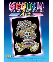 Набор для творчества Sequin Art BLUE Teddy SA0616