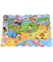 Пазл-раскраска Same Toy Солнечный пляж 2031Ut