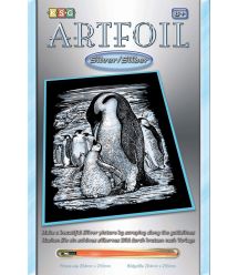 Набор для творчества Sequin Art ARTFOIL SILVER Penguins SA0609