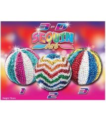 Набір для творчості Sequin Art 3D TRIO Дзеркальні кулі SA1307
