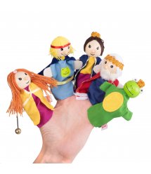 Набор кукол goki для пальчикового театра Царевна Лягушка 51899G