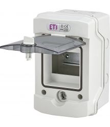 Щит пластиковый ETI ECH-4Gu (4 модуля наружный IP65)