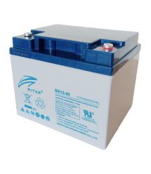 Акумуляторна батарея GEL RITAR DG12-40, Gray Case, 12V 40.0Ah ( 198 х 166 х 169 (169) ) Q1