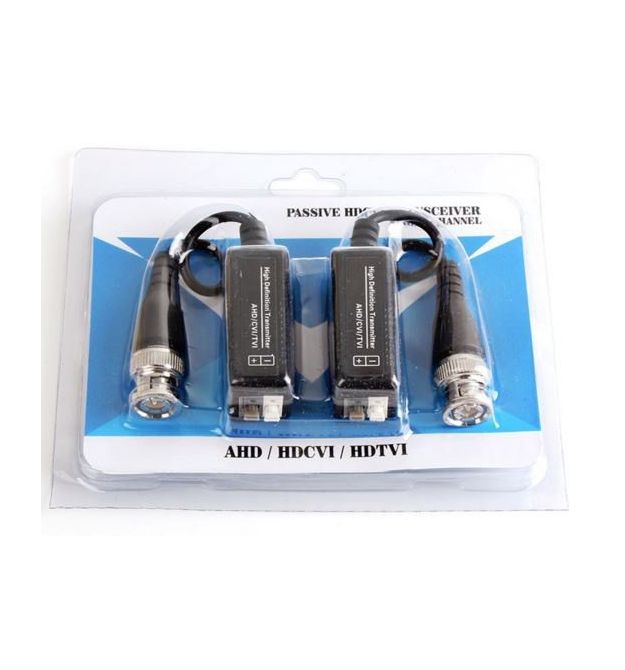Пасивний приймач відеосигналу Merlion AHD/CVI/TVI, 720P/1080P - 300/200 метрів, під затиск без болтів ціна за пару, Q100