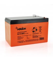Акумуляторна батарея MERLION GL12120F2 12 V 12 Ah ( 150 x 98 x 95 (100) ) 3,3 кг Q6