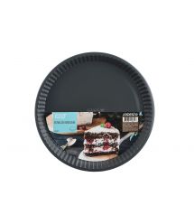 Форма для выпечки Ardesto Tasty baking круглая 30*3 см, серый,голубой, углеродистая сталь