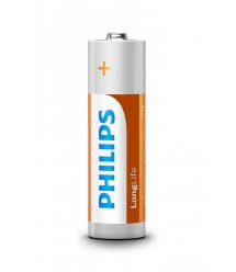 Батарейка Philips LongLife Zinc Carbon AA BLI 4