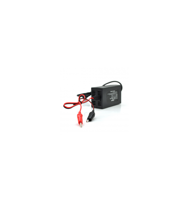 Зарядное устройство для аккумулятора с индикатором 12V / 1,5A, ОЕМ (110*59*40) 0,14кг