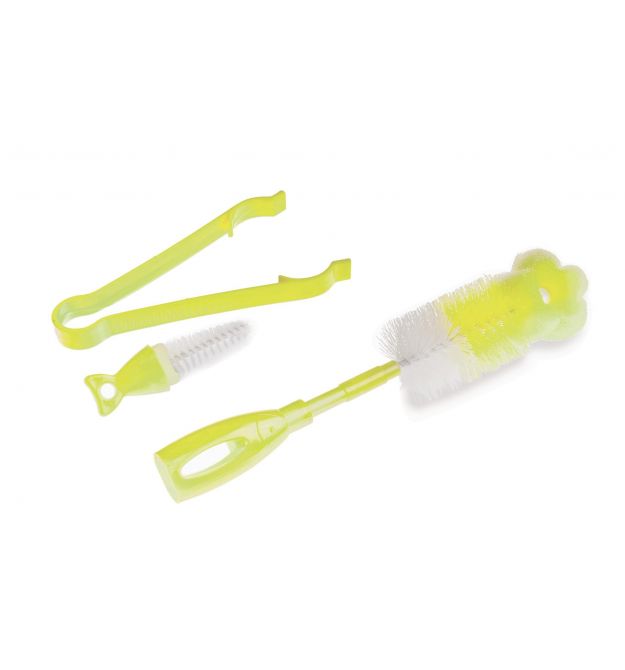 Набор щеток для бутылочек Nuvita Зеленый NV1485Green