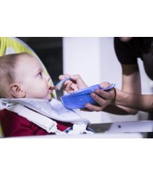 Тарелка для кормления Nuvita Easy Eating 2шт. Синяя, глубокая и мелкая NV8461Blue