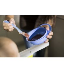 Тарелка для кормления Nuvita Easy Eating 2шт. Синяя, глубокая и мелкая NV8461Blue