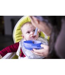 Тарелка для кормления Nuvita Easy Eating 2шт. Синяя, глубокая и мелкая NV8461Blue