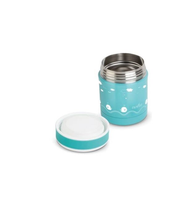 Термос металлический для еды Nuvita 350 мл Бирюзовый NV1471NEW