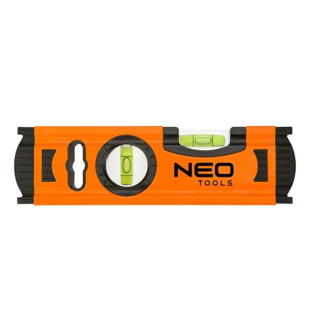 Уровень NEO алюминиевый 20 см, 2 глазка