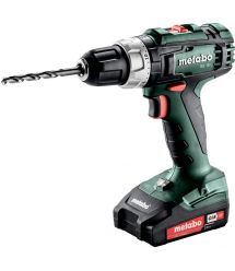 Metabo BS 18 L аккумуляторный, 18V 2x2Ah, з/у, кофр