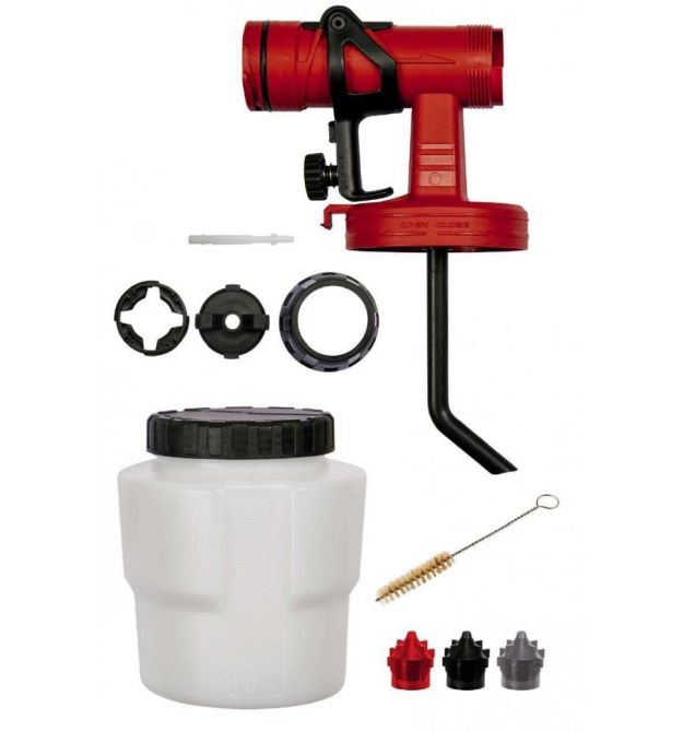 Набор к краскопульту Einhell бак800мл+голова+3 форсунк