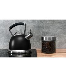 Чайник Ardesto Black Mars, 2,5 л, черный, нержавеющая сталь