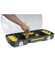 Ящик Stanley для инструментов 67x32x25см съемный кейс, 53 л, нагрузка 18 кг
