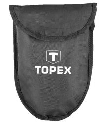 Лопата TOPEX сапёрная складная 24,5 x 15,5 см, полная длина 58 см.
