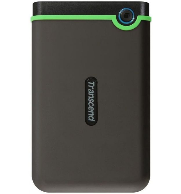 Transcend Портативний жорсткий диск 2TB USB 3.1 StoreJet 25M3 Iron Gray